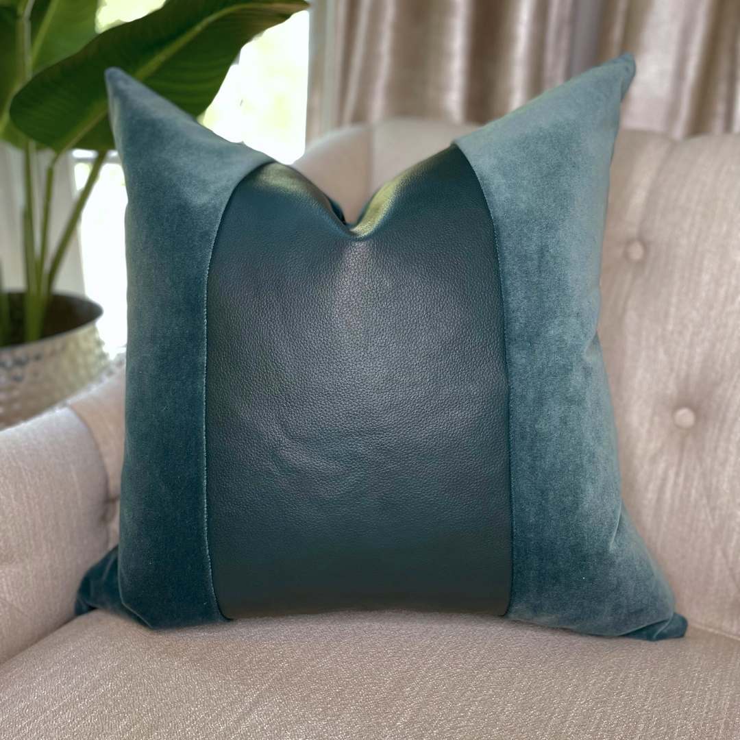 Forrest Green Color Block - Ederra Home